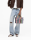 The Stripe Mesh Small Tote Bag Red Multi